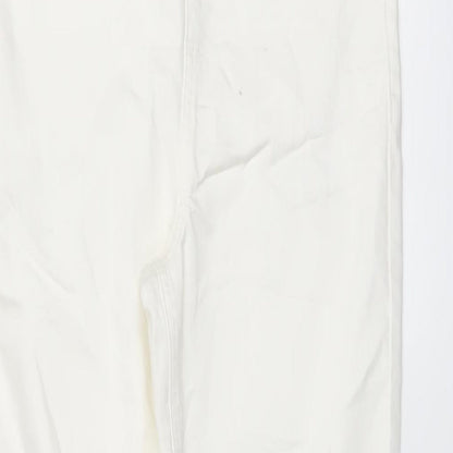 Womens UK Size 10 Marks and Spencer Regular Fit Jegging Ivory Jeans