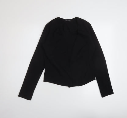 Womens UK Size 10 Select Black Kimono Blouse