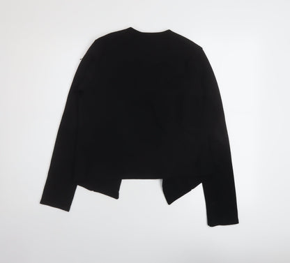 Womens UK Size 10 Select Black Kimono Blouse