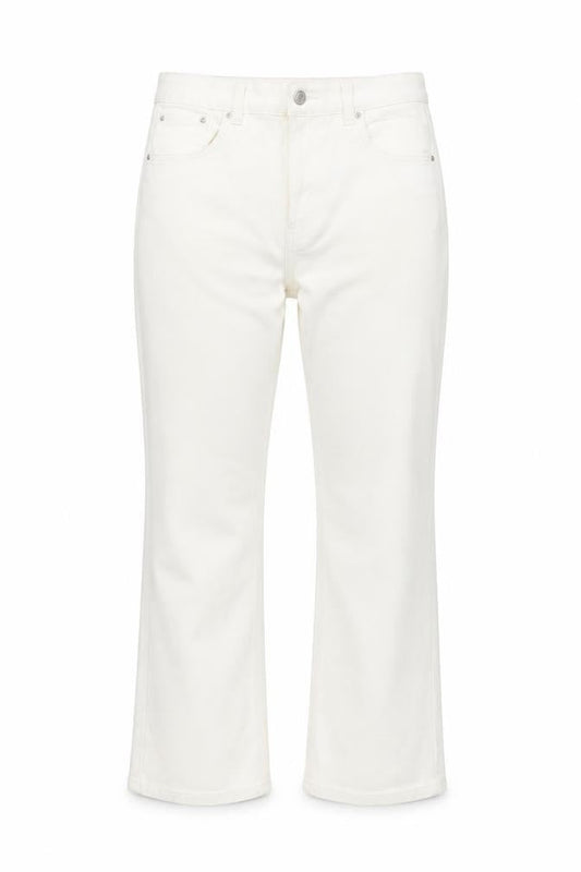 Womens UK Size 10 Pull&Bear Regular Fit Bootcut Ivory Jeans