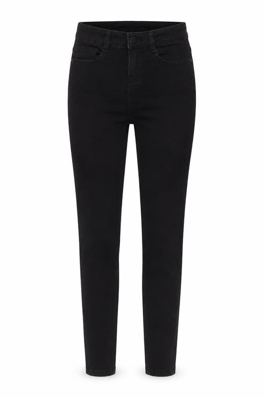 Womens UK Size 6 Golddigga Regular Fit Skinny Black Jeans