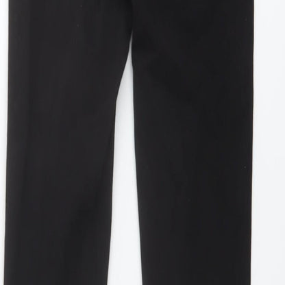 Golddigga Womens Black Cotton Skinny Jeans Size 6 L29 in Regular Button