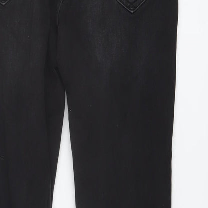 Mens UK Size 30 in ONLY & SONS Regular Fit Skinny Black Jeans