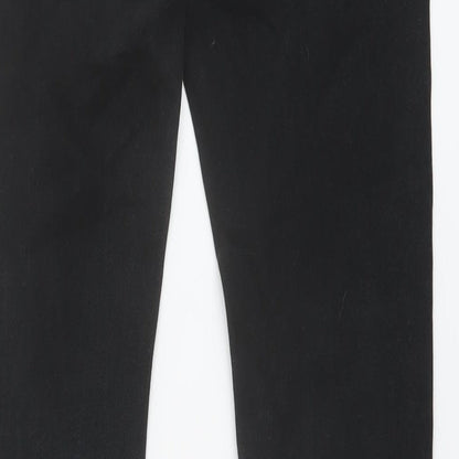 Mens UK Size 28 in Topman Regular Fit Skinny Black Jeans