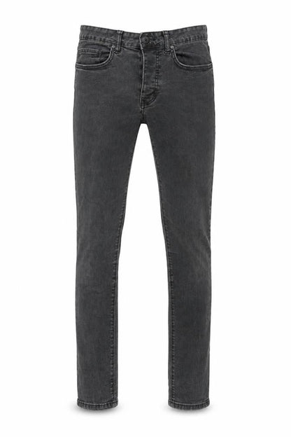 Mens UK Size 30 in Denim & Co. Regular Fit Skinny Black Jeans