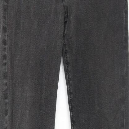 Denim & Co. Mens Black Cotton Skinny Jeans Size 30 in L34 in Regular Button