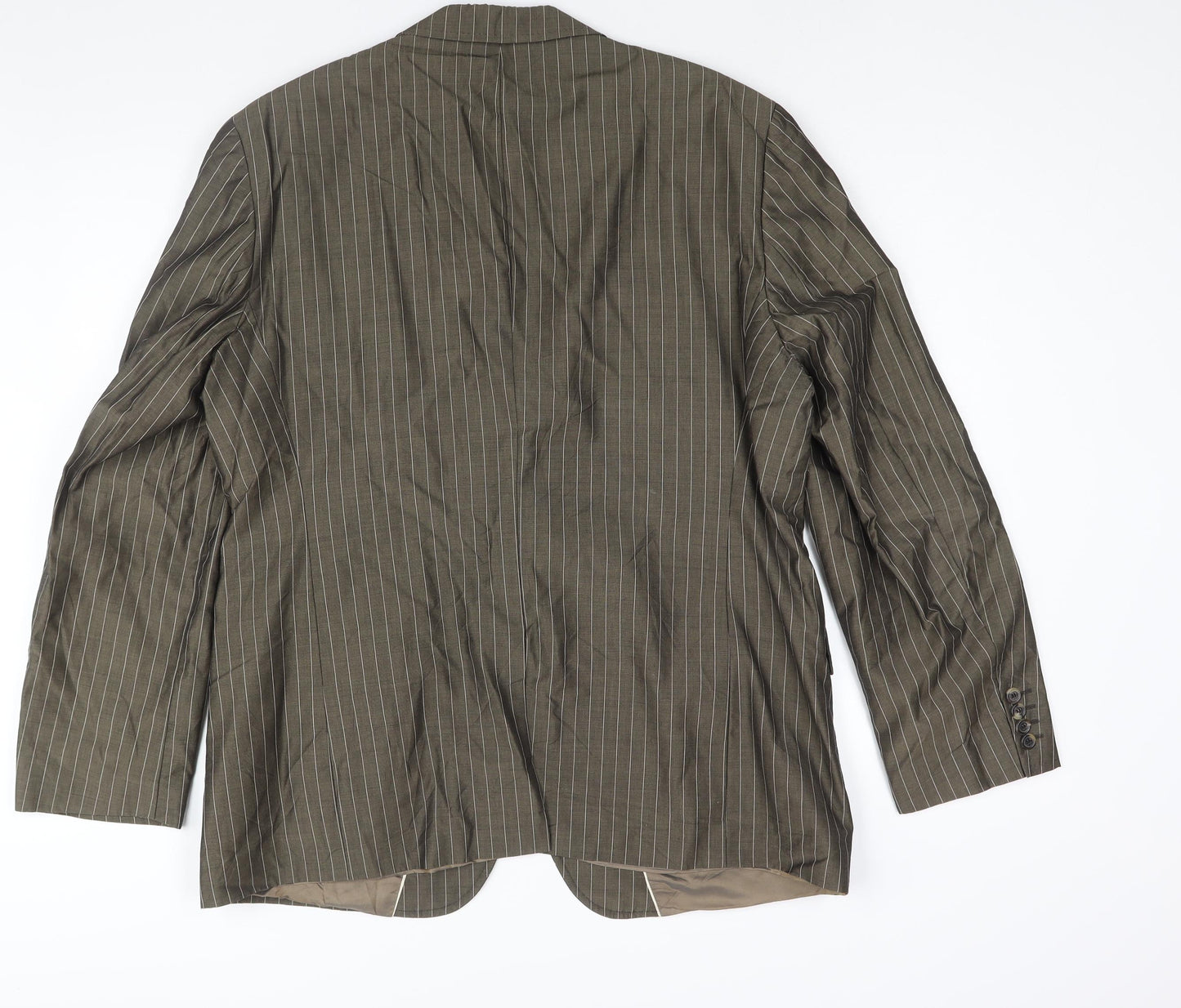 Mens UK Size 44 Boss Regular Brown Suit Jacket