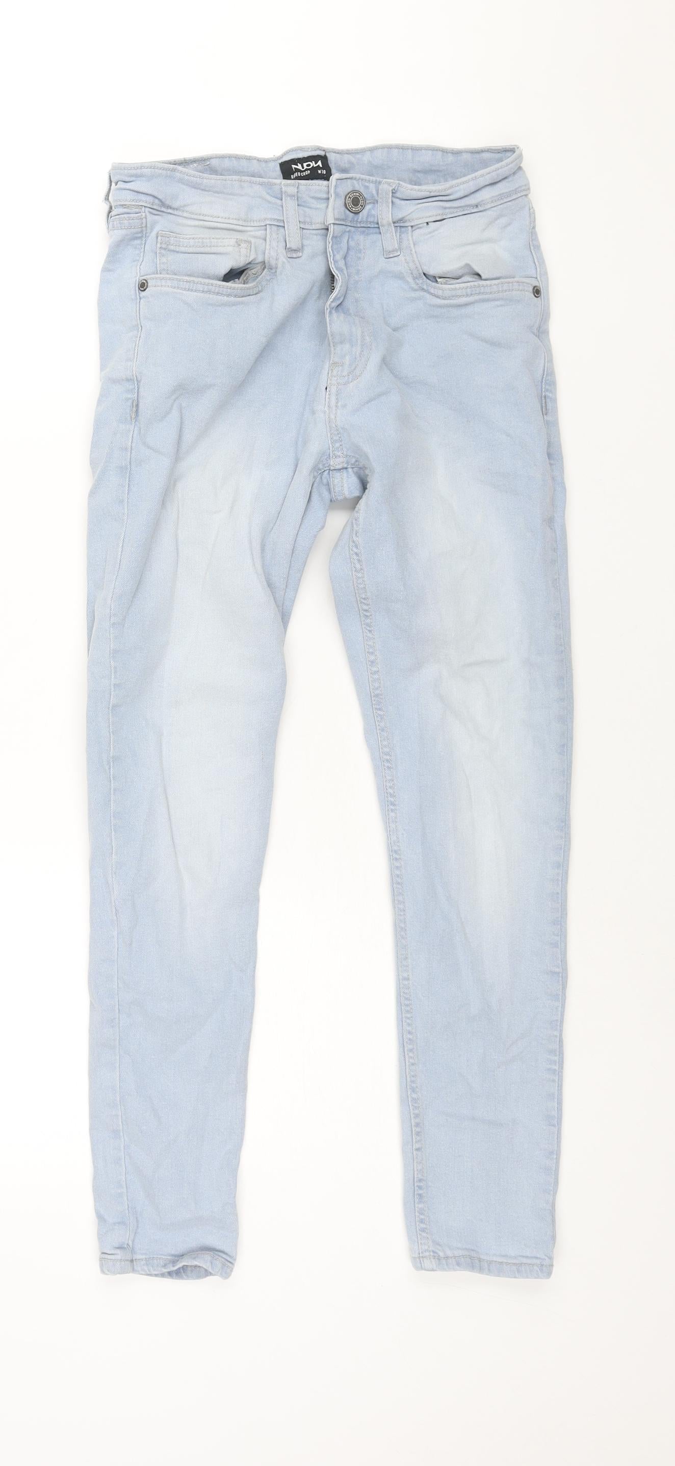 Mens UK Size 30 in Nuon Regular Fit Skinny Blue Jeans