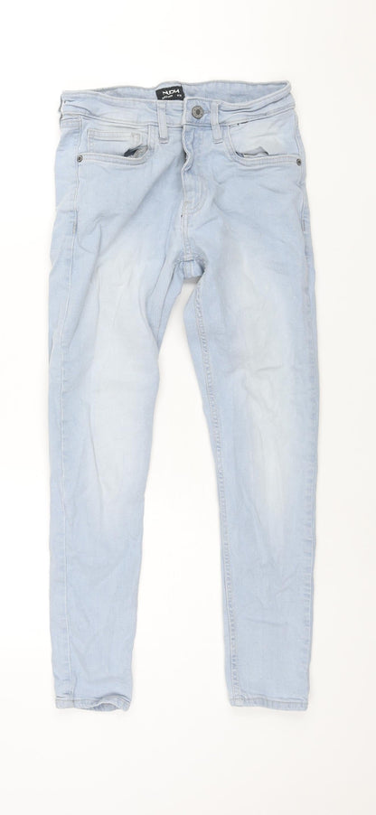 Mens UK Size 30 in Nuon Regular Fit Skinny Blue Jeans