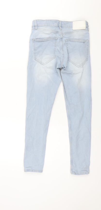 Mens UK Size 30 in Nuon Regular Fit Skinny Blue Jeans