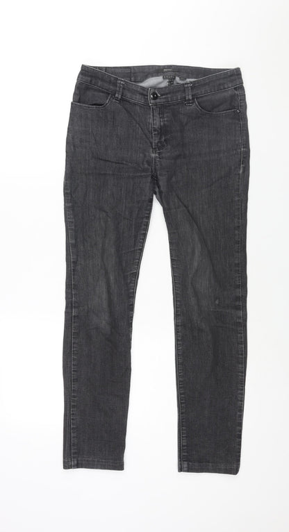 Womens UK Size 10 Esprit Regular Fit Skinny Grey Jeans