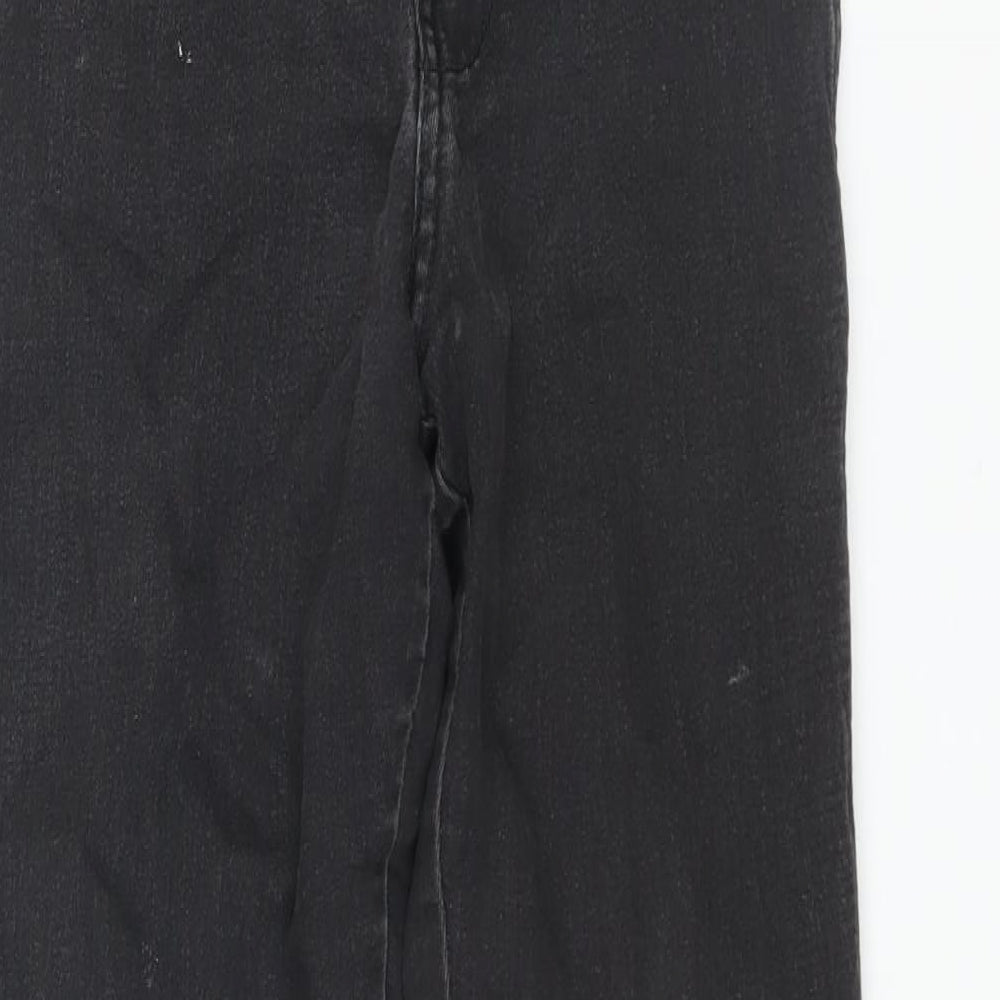 Womens UK Size 28 in H&M Regular Fit Skinny Black Jeans