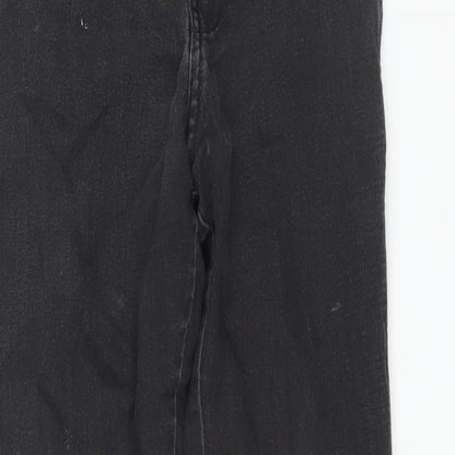 Womens UK Size 28 in H&M Regular Fit Skinny Black Jeans