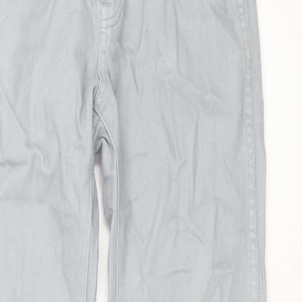 Womens UK Size 30 Topman Regular Fit Straight Blue Jeans