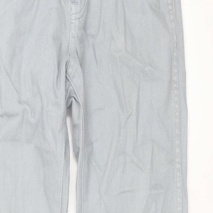 Womens UK Size 30 Topman Regular Fit Straight Blue Jeans