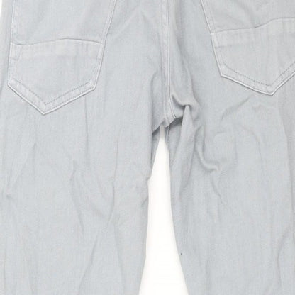 Womens UK Size 30 Topman Regular Fit Straight Blue Jeans