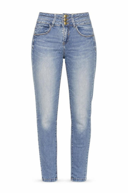 Womens UK Size 10 Denim & Co. Regular Fit Skinny Blue Jeans