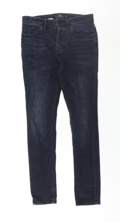 Mens UK Size 30 in NEXT Regular Fit Skinny Blue Jeans