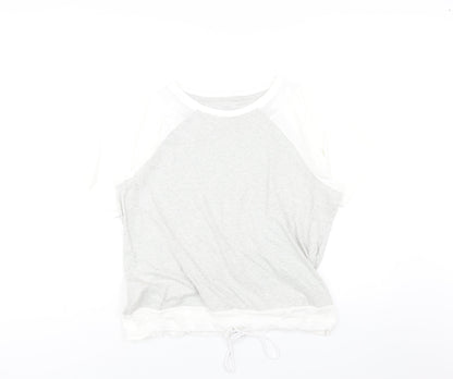 Womens UK Size 16 Marks and Spencer Grey Basic Blouse