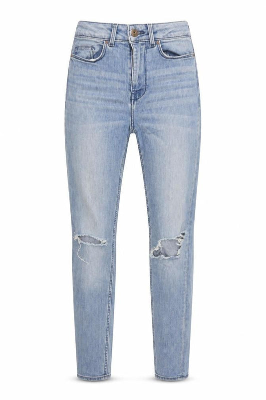 Womens UK Size 4 Divided by H&M Regular Fit Skinny Blue Jeans