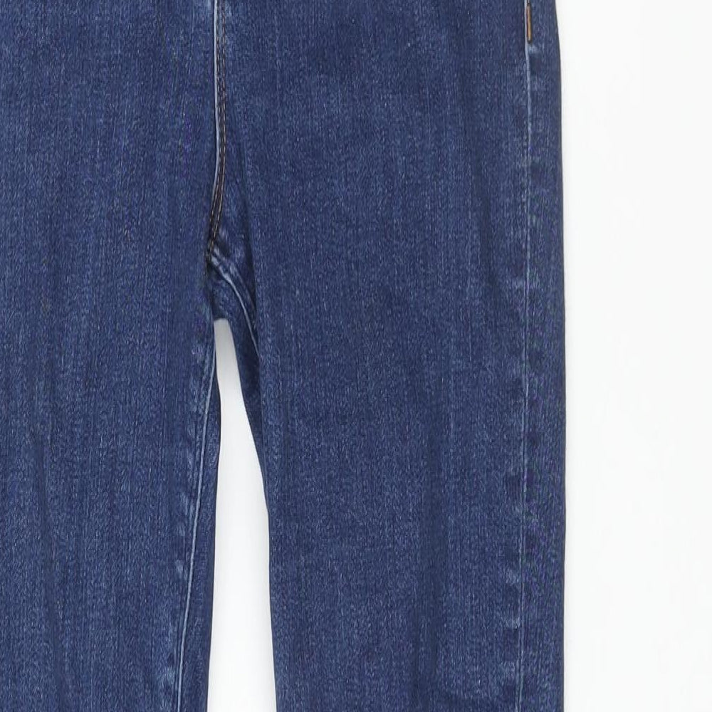 ASOS Mens Blue Cotton Skinny Jeans Size 28 in L28 in Regular Zip