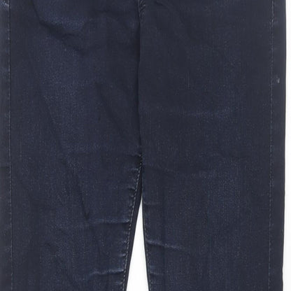 Womens UK Size 10 Marks and Spencer Regular Fit Skinny Blue Jeans