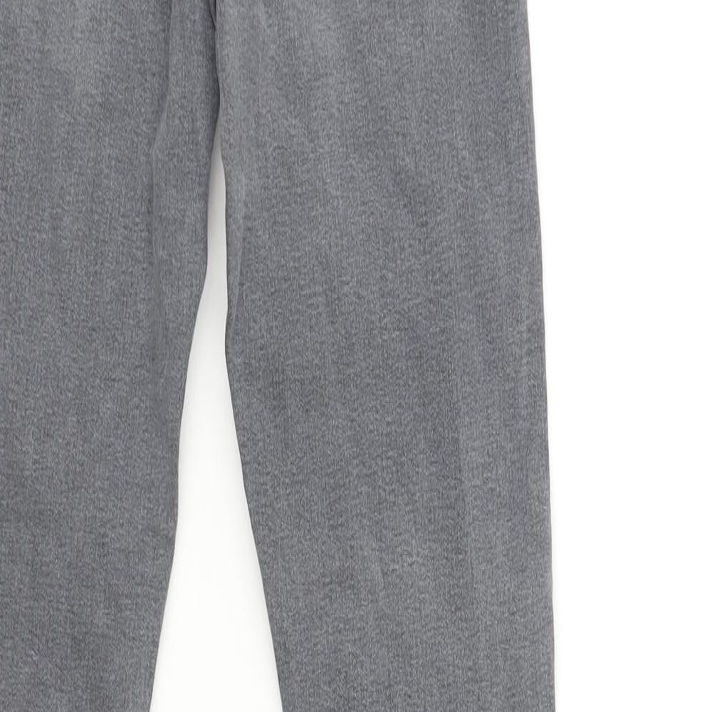 Topshop Womens Grey Cotton Skinny Jeans Size 24 in L24 in Regular Zip