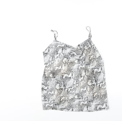 Womens UK Size 10 River Island White Camisole Blouse