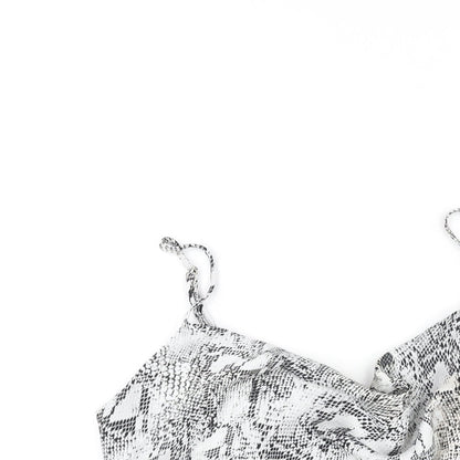 Womens UK Size 10 River Island White Camisole Blouse