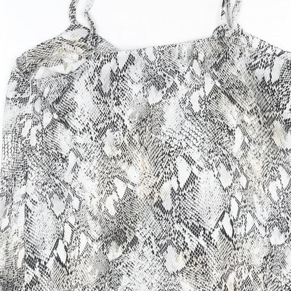 Womens UK Size 10 River Island White Camisole Blouse