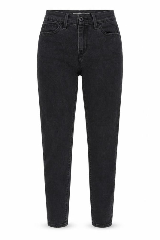 Womens UK Size 24 in Levi's Regular Fit Tapered Black Jeans