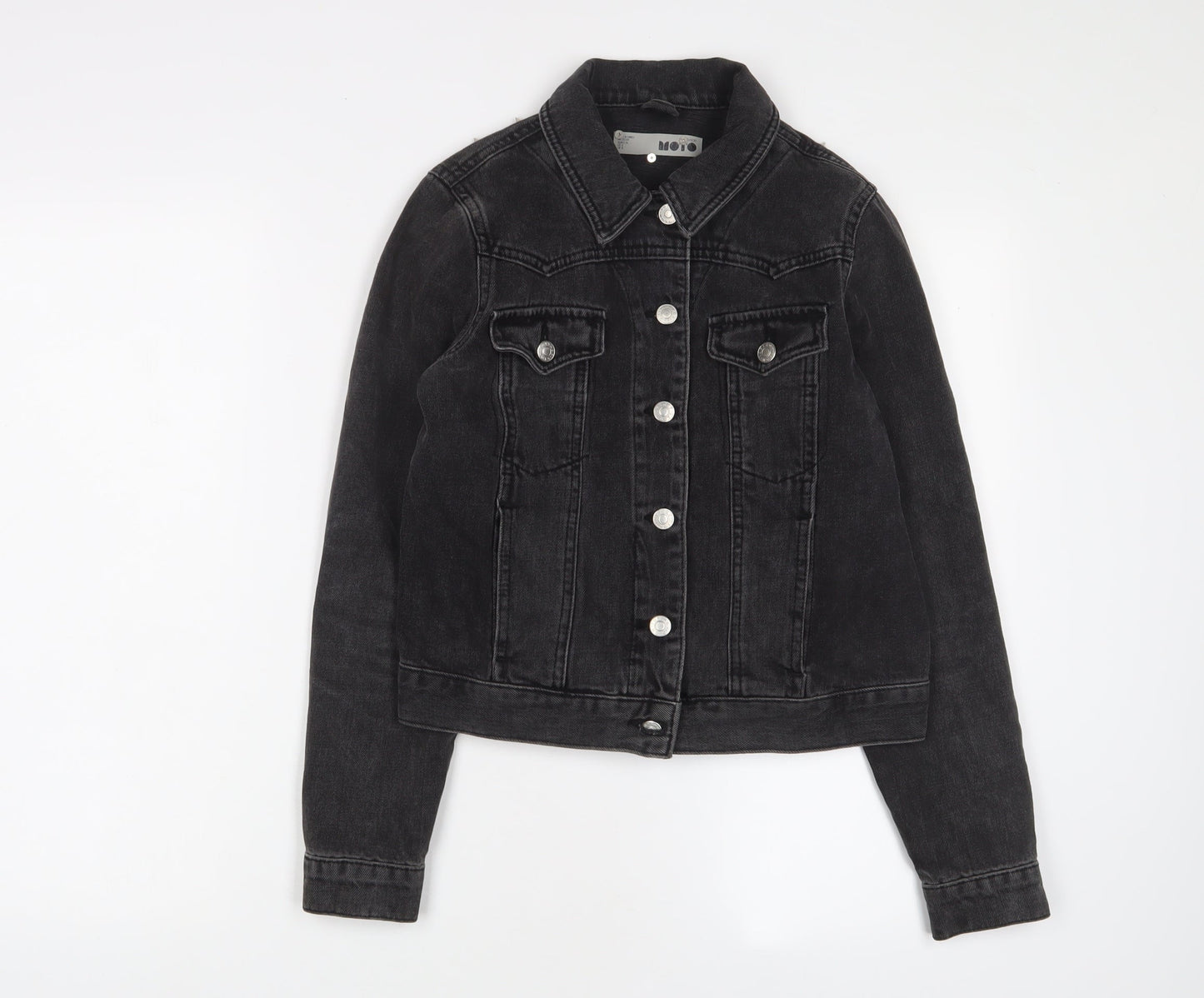 Womens UK Size 8 Topshop Black Jacket