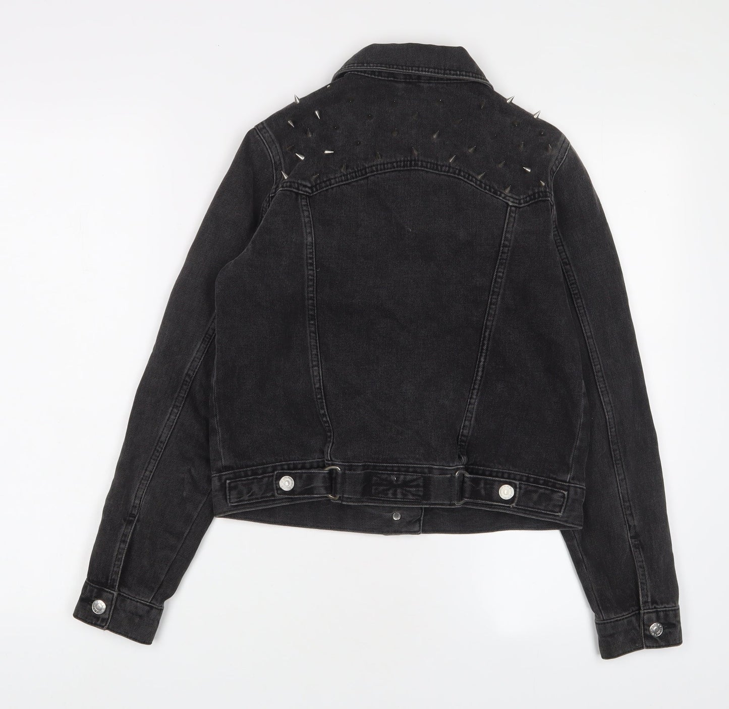 Womens UK Size 8 Topshop Black Jacket