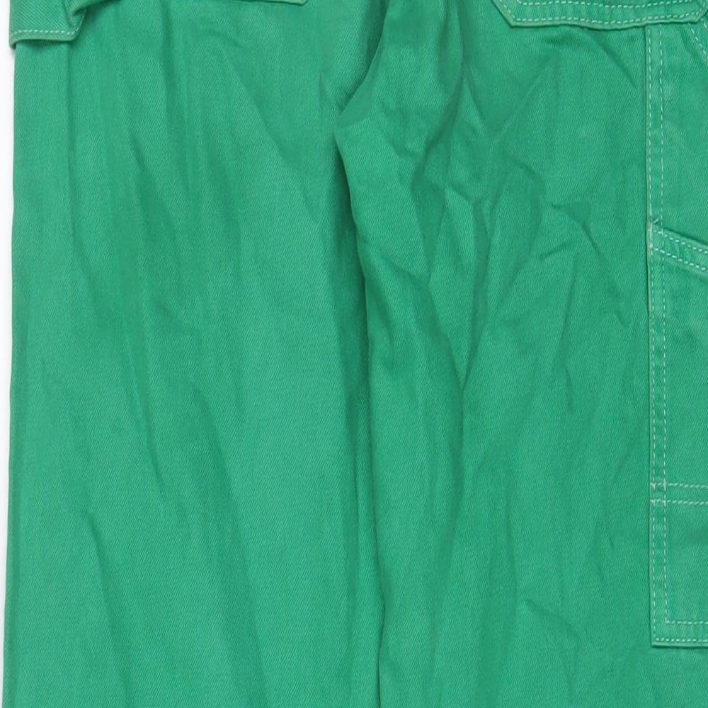 BDG Womens Green Cotton Straight Jeans Size 26 in L29 in Regular Zip