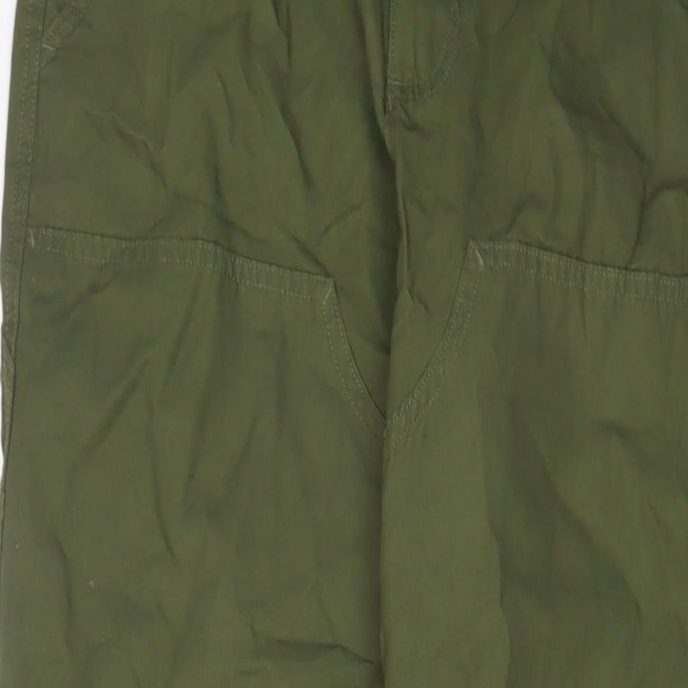 AP Mens Green Cotton Straight Jeans Size 32 in L32 in Regular Zip