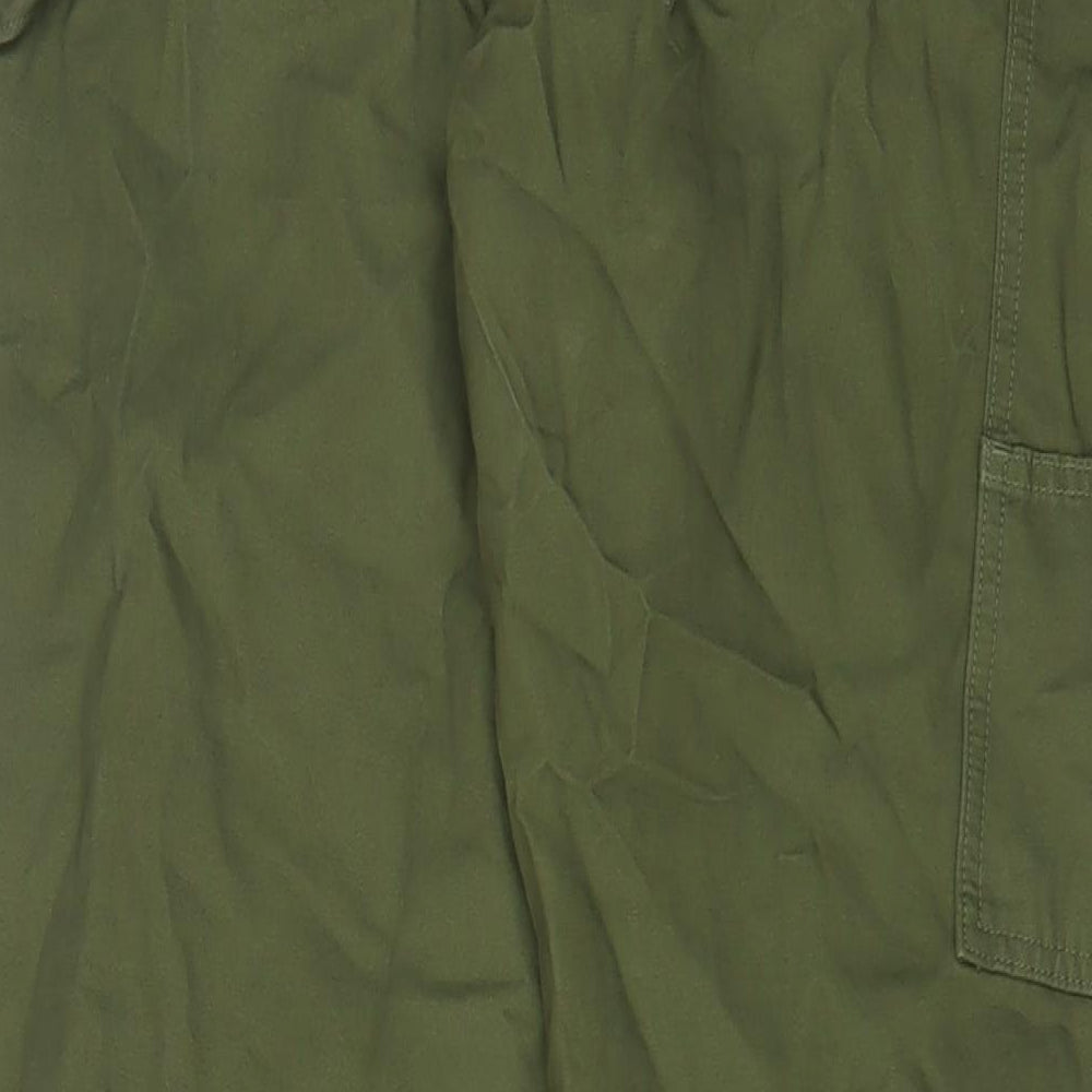 AP Mens Green Cotton Straight Jeans Size 32 in L32 in Regular Zip