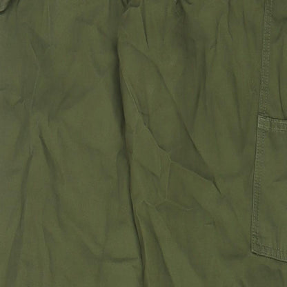 AP Mens Green Cotton Straight Jeans Size 32 in L32 in Regular Zip