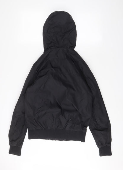 ASOS Mens Black Jacket Size XS Zip - Zip Pockets