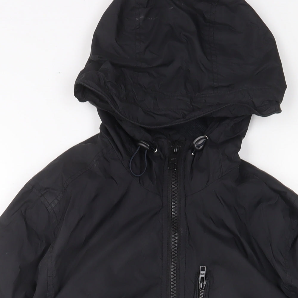 ASOS Mens Black Jacket Size XS Zip - Zip Pockets