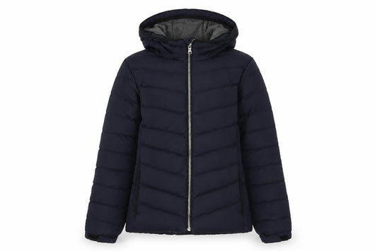 Womens UK Size XS Gap Blue Quilted Coat