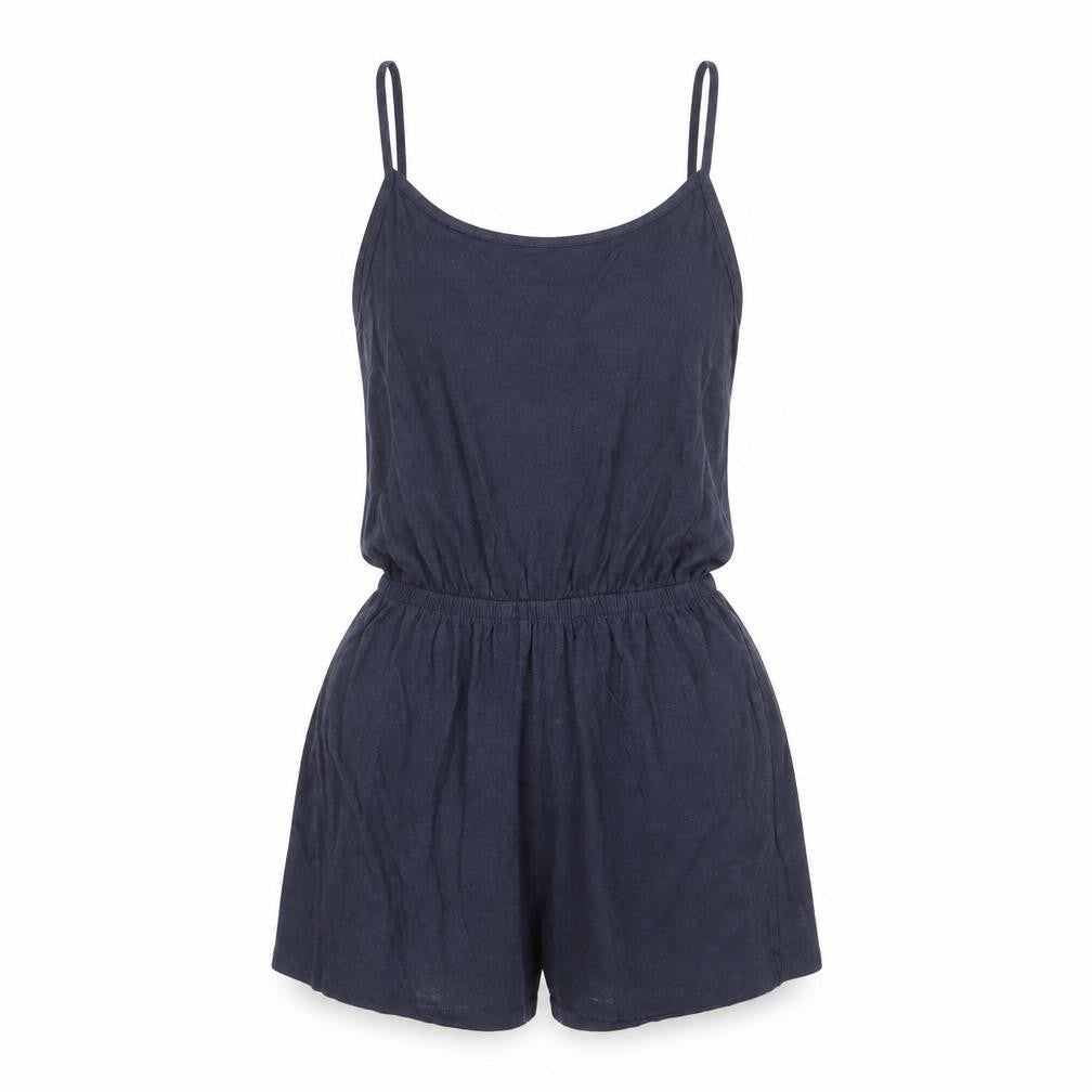 Womens UK Size XS H&M One-Piece Blue Playsuit