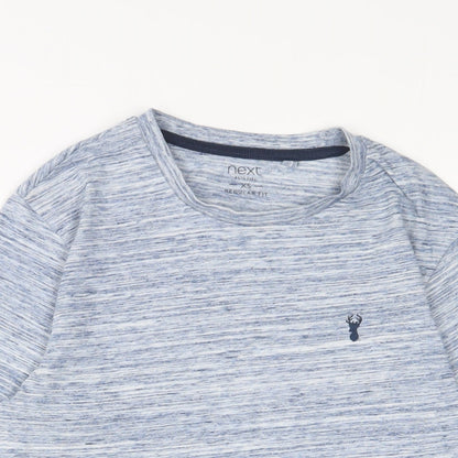 NEXT Mens Blue Cotton T-Shirt Size XS Crew Neck
