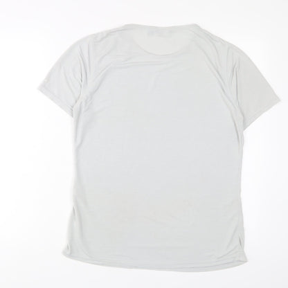 Womens UK Size S Rohan Grey Basic T-Shirt