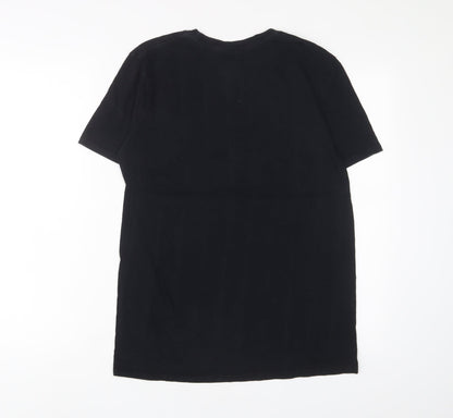 Mens UK Size M Batman Black  T-Shirt