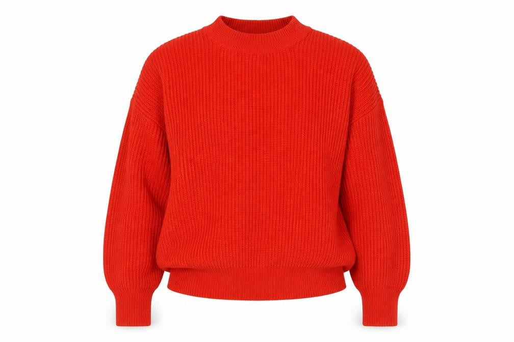 Womens UK Size M H&M Red Pullover Jumper