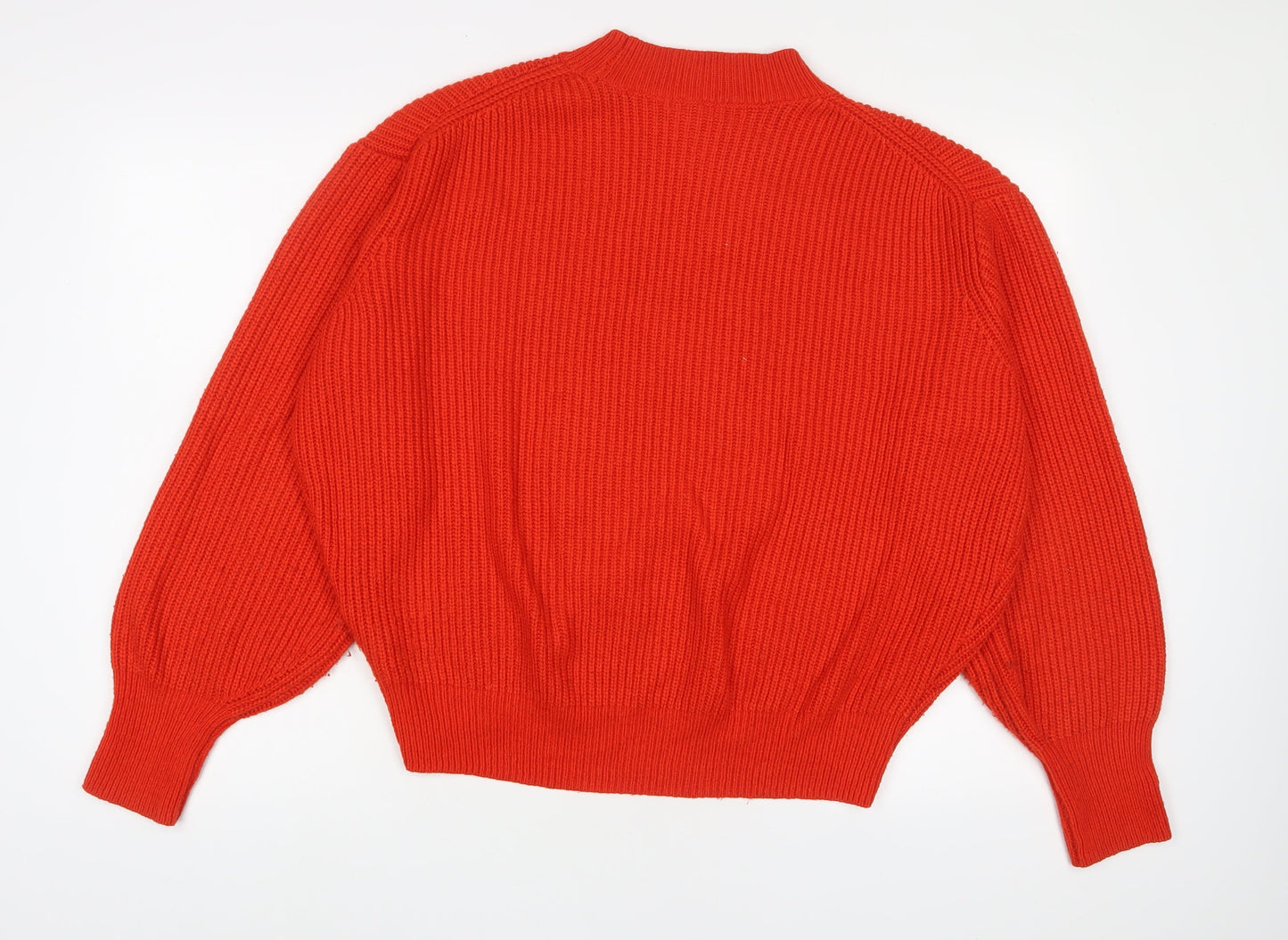 Womens UK Size M H&M Red Pullover Jumper