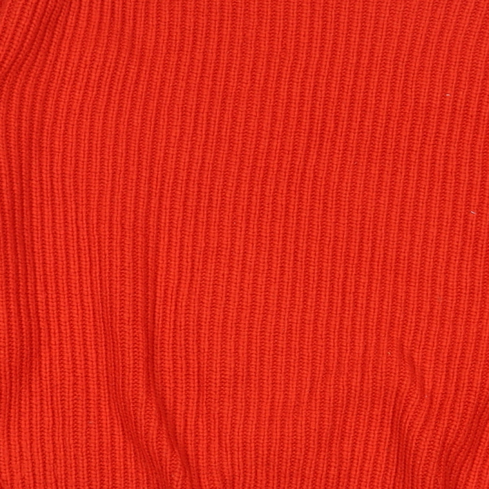 Womens UK Size M H&M Red Pullover Jumper