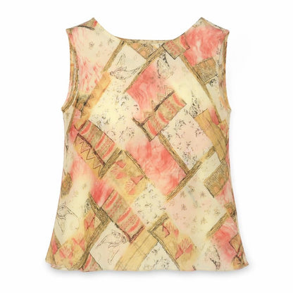 Womens UK Size 14 Damart Multicoloured Basic Tank
