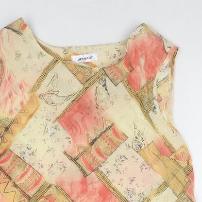 Womens UK Size 14 Damart Multicoloured Basic Tank
