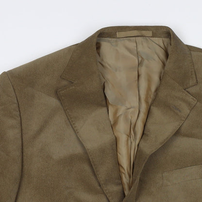 Mens UK Size 42 Marks and Spencer Regular Brown Suit Jacket